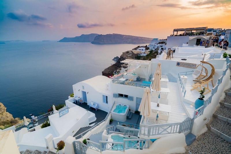 Kaleidoscope Cave Houses Oia Exterior foto